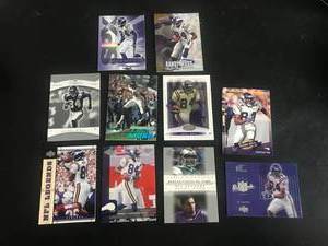 lot 17 image: Randy Moss 10 Different Cards