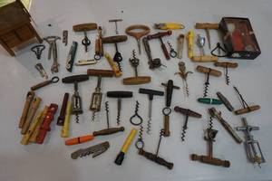 Vintage corkscrew and bottle openers