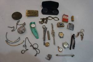 Watches, belt buckles, lighter & mores