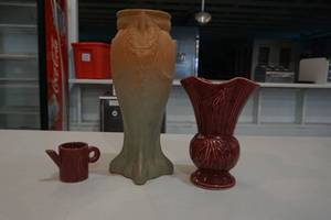 Vases and planter