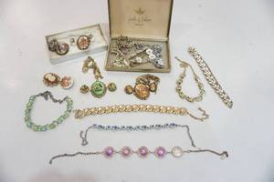 Vintage fancy costume jewelry