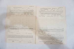 Railroad certificate