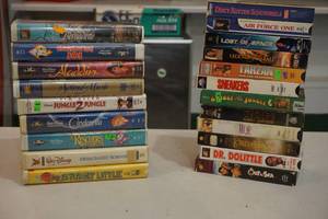 VHS tapes