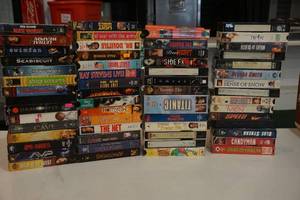 VHS tapes