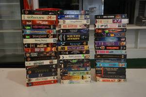 VHS tapes