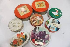 Vintage tins