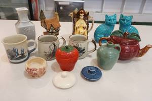 Assortment of ceramics