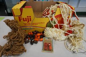 String twine and beads