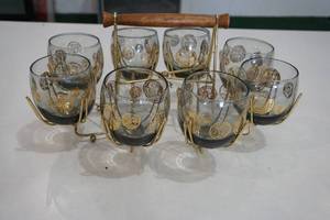 Tumblers and holder