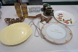 Cups, saucers, plates, dcor & more