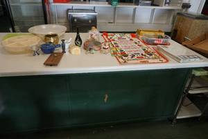 Felt calendars, scissors, Tupperware, pencil sharpener and more