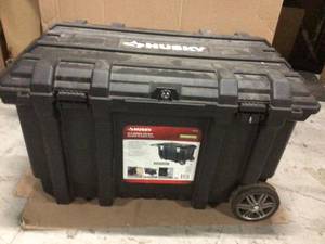 Husky 37 in. Mobile Job Box Customer Returns See Pictures
