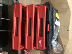 PACKOUT 3-Drawer Tool Box by Milwaukee Customer Returns See Pictures