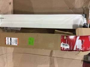 8 in. x 55 in. Slat Wall Panel Starter Kit (8-pieces) by Husky Customer Returns See Pictures