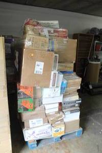 Pallet of Returned Goods