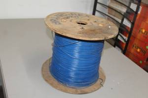 lot 1073 image: Spool of Wire (partial spool)