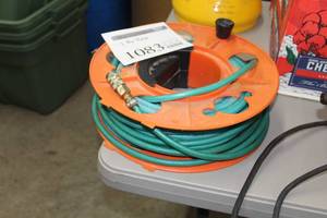 lot 1083 image: Air Hose  with Hose Reel
