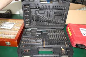 lot 1141 image: Drill Bit Set  with Plastic Case