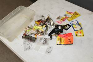 lot 1102 image: Fishing Gear  with Fishing Lures
