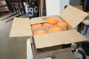 lot 1034 image: Lot of (3 boxes) Sporting Clays Skeet and Trap Targets