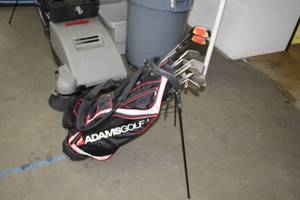 lot 1011 image: Adams Golf Golf Club Set  with Golf Bag, Drivers, Irons
