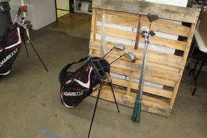 lot 1012 image: Adams Golf Golf Club Set  with Golf Bag, Drivers, Irons