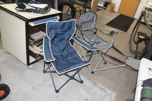 lot 1015 image: Lot of (2) Folding Chairs