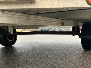 lot 2 image: 2003 SLEDBED SNOWMOBILE TRAILER