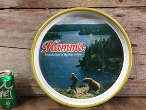 lot 31 image: Vintage Hamms Beer Tray