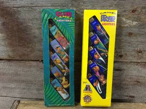 lot 45 image: 2 Camel Lighter Packs