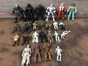 lot 71 image: Group Star Wars Action Figures
