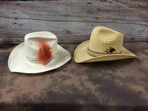 lot 87 image: Stetson Roadrunner & Moberlys Resistol Western Cowboy Hats