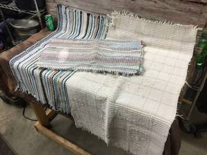 lot 93 image: 3 Rag Rugs