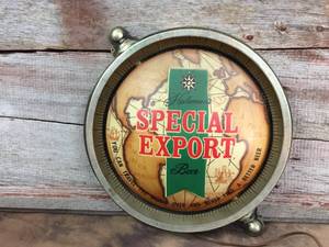 lot 102 image: Vintage Special Export Hanging Wall Beer Light