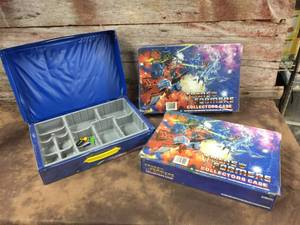 lot 148 image: 3 Vintage Transformers Collectors Cases