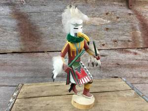 lot 155 image: Native American Falcon Kachina Doll