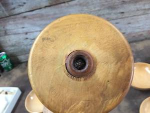 lot 160 image: VintageTurned Wooden Bowls - Eggs - Spools - Napkin Rings