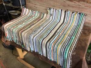 lot 161 image: 2 Rag Rugs