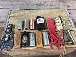 lot 174 image: Vintage Lighter Cases