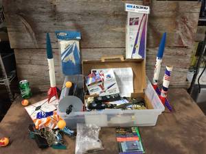 lot 203 image: Group Model Rockets