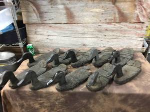 lot 210 image: Vintage Cork Duck Decoys