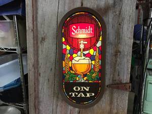 lot 229 image: Vintage Schmidt Beer Light Up Sign