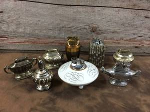 lot 279 image: 8 Vintage Table Lighters