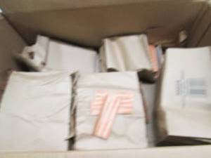lot 368 image: box of flat coin wrappers quarters ...