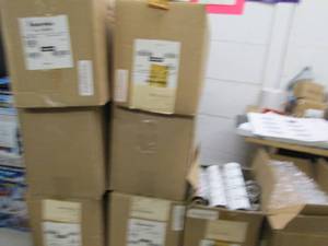 lot 369 image: intermec tmx1400 wax ribbon 9 cases...