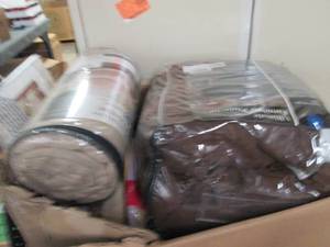 lot 373 image: box full of valances and furniture ...