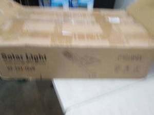 lot 391 image: solar light with remote privat stre...