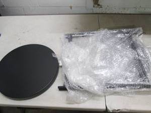 lot 394 image: small table or metal plant stand ...