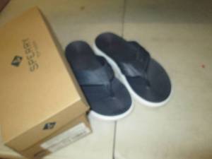 lot 2 image: womens windward thong navy size 11m...