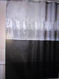 lot 33 image: Lush Decor Night Sky Shower Curtain...